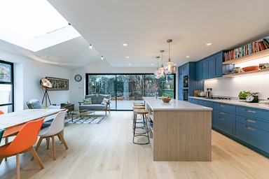 Home renovation example